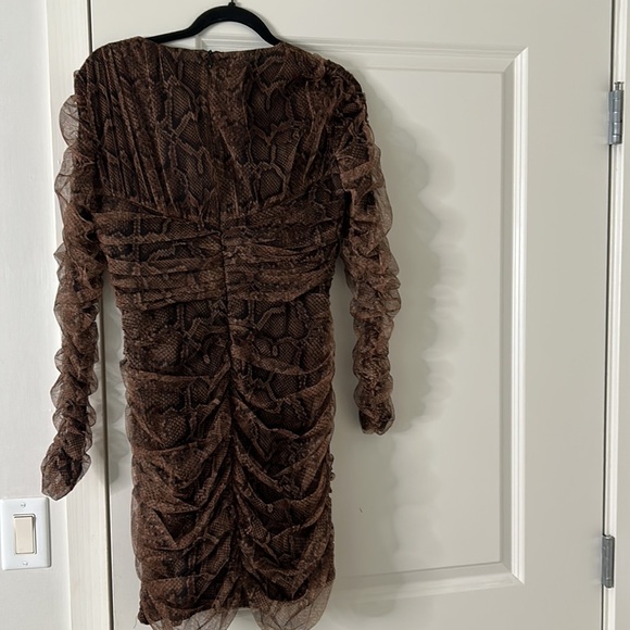 Snake Print Zara Dress - Picture 6 of 6